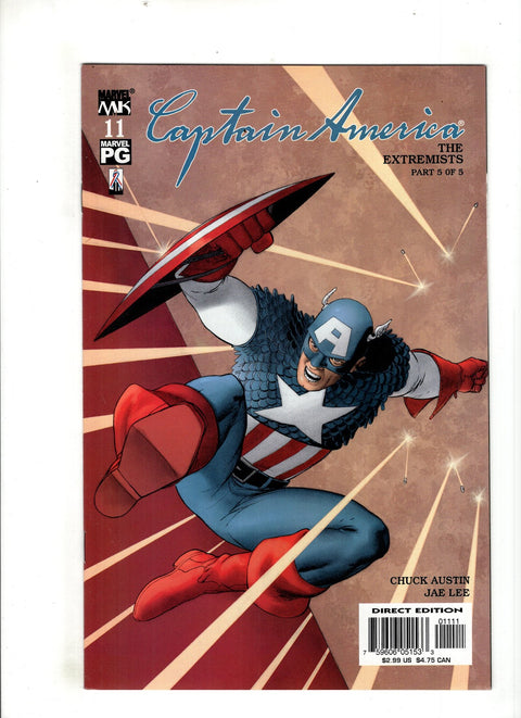 Captain America, Vol. 4 #11 (2003) Buy & Sell Comics Online Comic Shop Toronto Canada