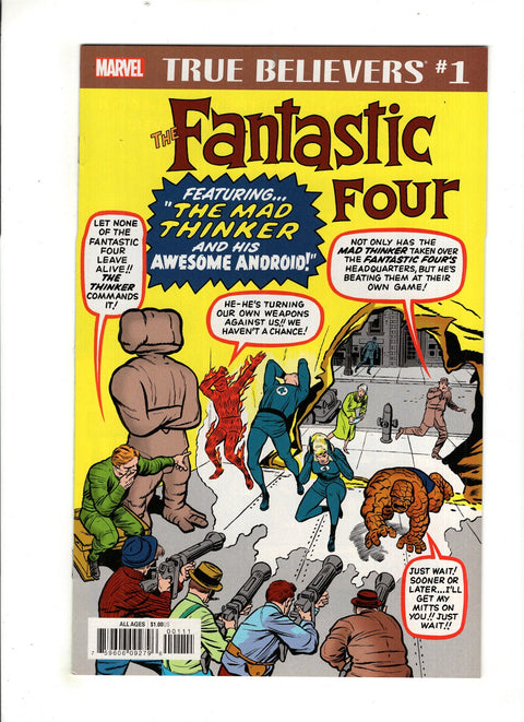 True Believers: Fantastic Four Mad Thinker Droid #1 (2018) Buy & Sell Comics Online Comic Shop Toronto Canada