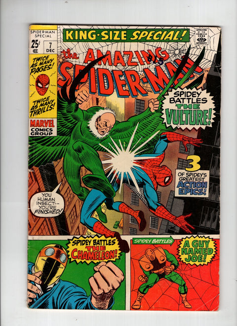 The Amazing Spider-Man, Vol. 1 Annual #7 (1970) Buy & Sell Comics Online Comic Shop Toronto Canada