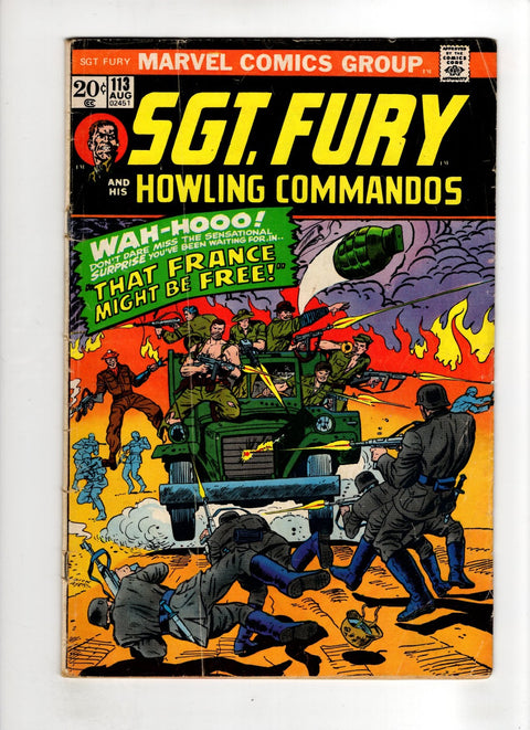 Sgt. Fury and His Howling Commandos #113 (1973) Buy & Sell Comics Online Comic Shop Toronto Canada