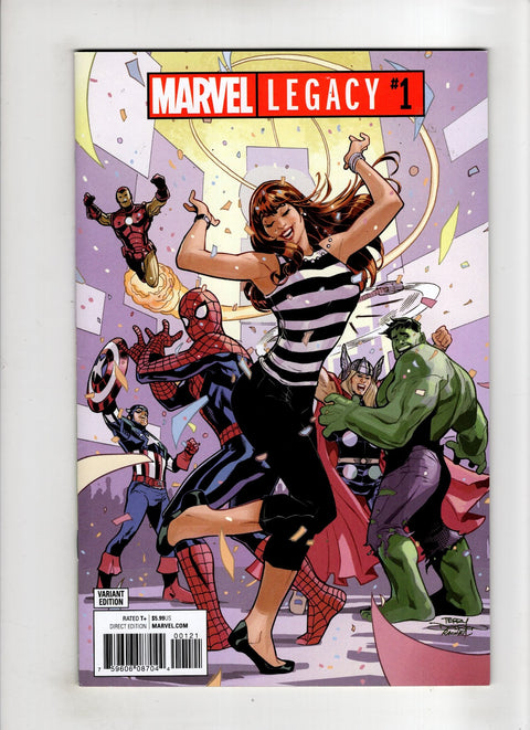 Marvel Legacy #1 (Cvr B) (2017) Variant Terry Dodson Party B Variant Terry Dodson Party Buy & Sell Comics Online Comic Shop Toronto Canada