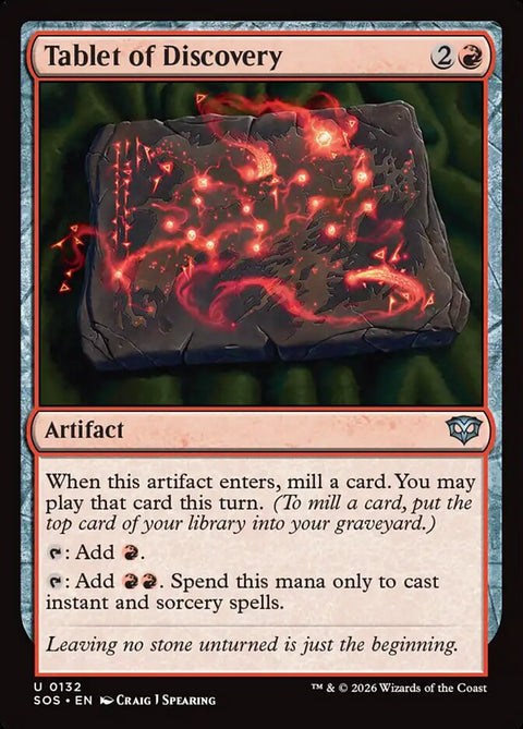 Tablet of Discovery (Foil)