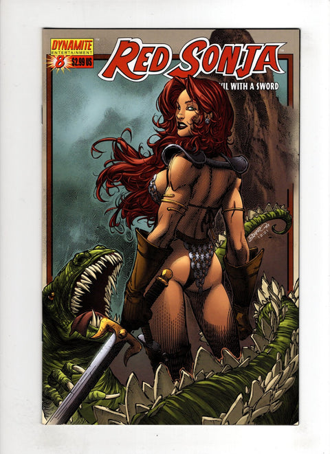 Red Sonja, Vol. 1 (Dynamite Entertainment) #8 (Cvr C) (2005) Variant by Brandon Peterson C Variant by Brandon Peterson Buy & Sell Comics Online Comic Shop Toronto Canada