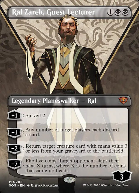 Ral Zarek, Guest Lecturer (Foil)