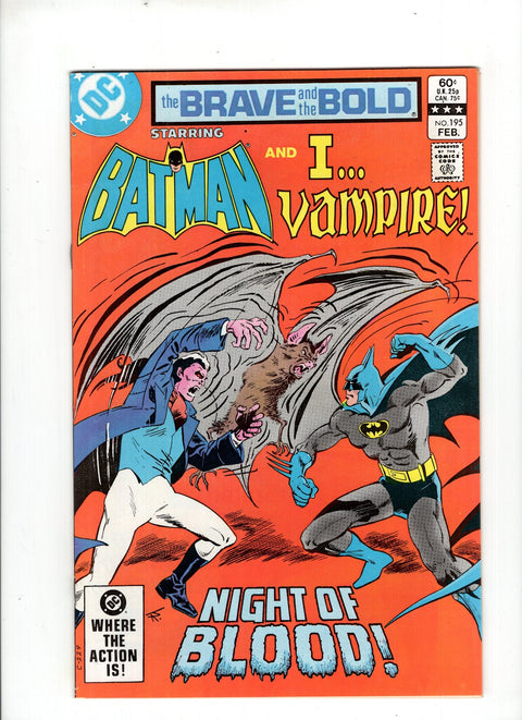 The Brave and the Bold, Vol. 1 #195 (1982) Buy & Sell Comics Online Comic Shop Toronto Canada
