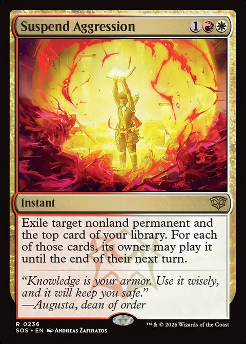 Suspend Aggression (Foil)