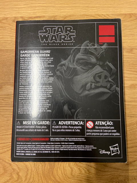 Star Wars: The Black Series - Gamorrean Guard (2018) Disney / Hasbro 6 in