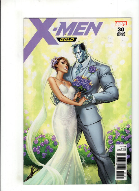 X-Men: Gold, Vol. 2 #30 (Cvr B) (2018) J. Scott Campbell "Kitty Pryde & Colossus" Variant B J. Scott Campbell "Kitty Pryde & Colossus" Variant Buy & Sell Comics Online Comic Shop Toronto Canada