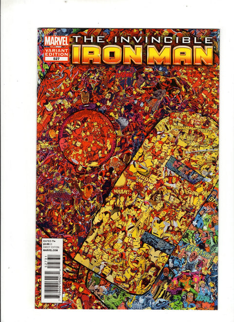 Invincible Iron Man, Vol. 1 #527 (Cvr C) (2012) Pascal Garcin Collage Variant C Pascal Garcin Collage Variant Buy & Sell Comics Online Comic Shop Toronto Canada