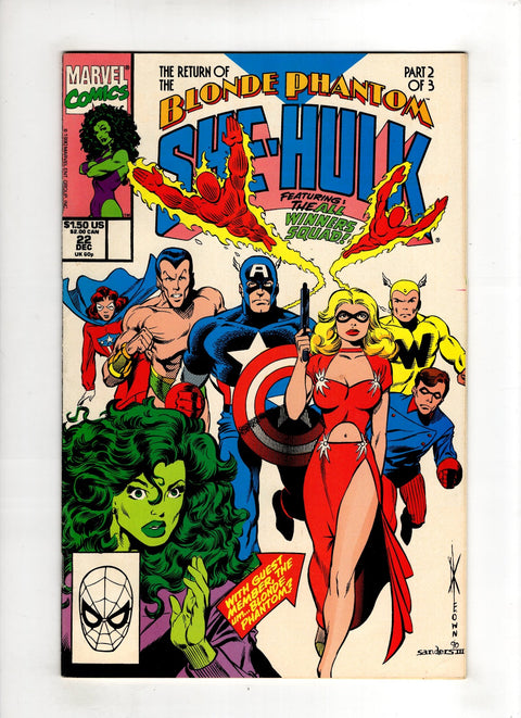 The Sensational She-Hulk, Vol. 1 #22 (1990) Buy & Sell Comics Online Comic Shop Toronto Canada