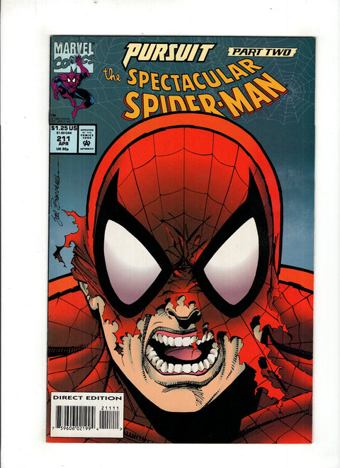 The Spectacular Spider-Man, Vol. 1 #211 (1994) Buy & Sell Comics Online Comic Shop Toronto Canada