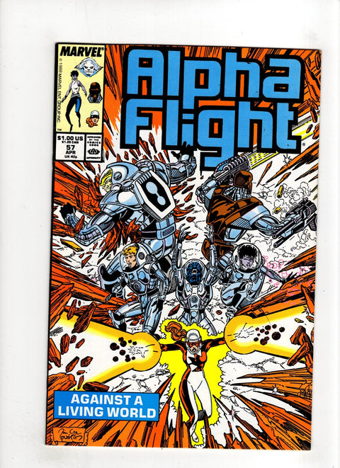 Alpha Flight, Vol. 1 #57 (1987) Jim Lee Jim Lee Buy & Sell Comics Online Comic Shop Toronto Canada