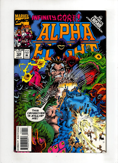 Alpha Flight, Vol. 1 #124 (1993) Buy & Sell Comics Online Comic Shop Toronto Canada