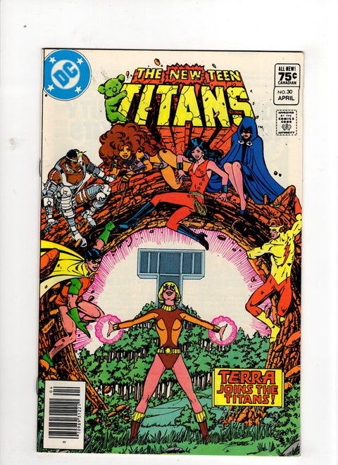 The New Teen Titans, Vol. 1 #30 (1983) Canadian Price Variant Canadian Price Variant Buy & Sell Comics Online Comic Shop Toronto Canada