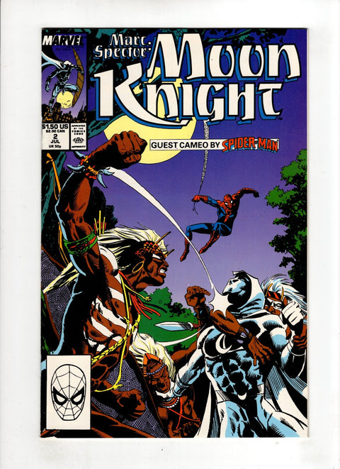 Marc Spector: Moon Knight, Vol. 1 #2 (1989) Buy & Sell Comics Online Comic Shop Toronto Canada