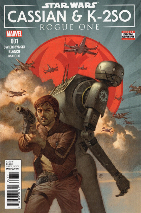 Star Wars: Rogue One: Cassian & K2SO Special #1 (Cvr A) (2017) Julian Totino Tedesco A Julian Totino Tedesco Buy & Sell Comics Online Comic Shop Toronto Canada