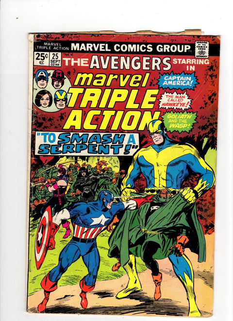 Marvel Triple Action, Vol. 1 #25 (1975) Buy & Sell Comics Online Comic Shop Toronto Canada