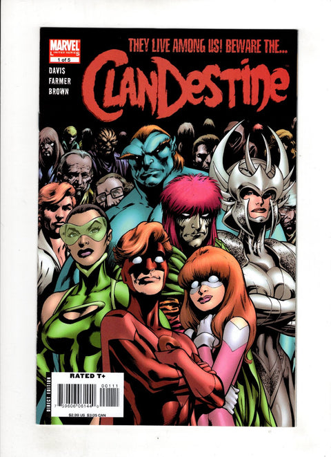 The ClanDestine, Vol. 2 #1 (2008) Buy & Sell Comics Online Comic Shop Toronto Canada