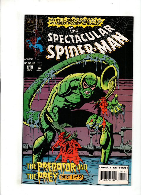 The Spectacular Spider-Man, Vol. 1 #215 (1994) Buy & Sell Comics Online Comic Shop Toronto Canada