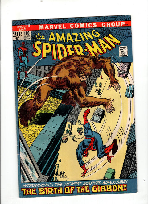 The Amazing Spider-Man, Vol. 1 #110 (1972) Buy & Sell Comics Online Comic Shop Toronto Canada