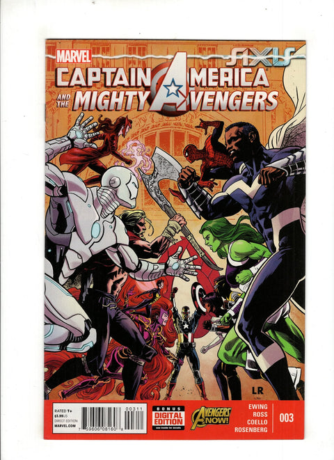 Captain America & The Mighty Avengers #3 (Cvr A) (2014) Luke Ross A Luke Ross Buy & Sell Comics Online Comic Shop Toronto Canada