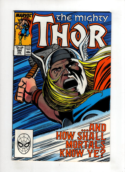 Thor, Vol. 1 #394 (1988) Buy & Sell Comics Online Comic Shop Toronto Canada