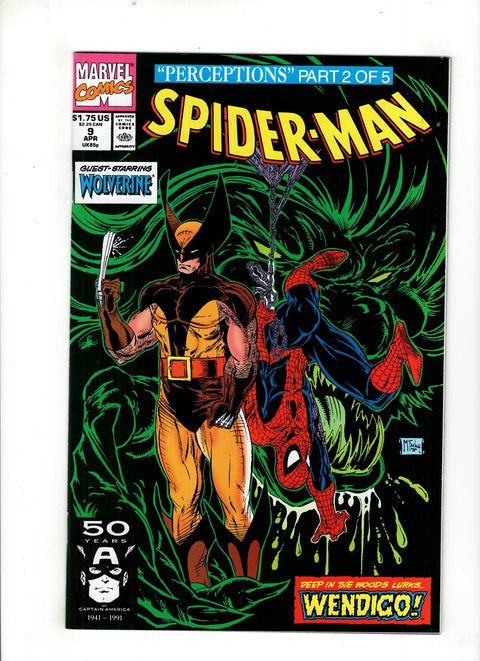 Spider-Man, Vol. 1 #9 (1991) Buy & Sell Comics Online Comic Shop Toronto Canada