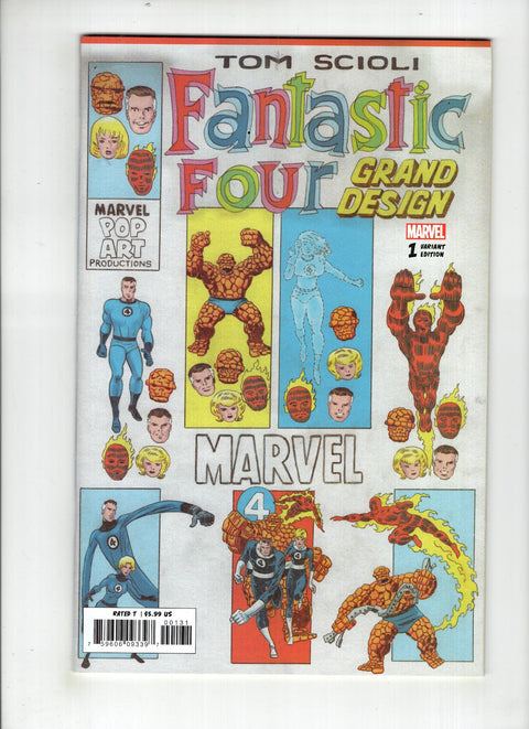 Fantastic Four: Grand Design #1 (Cvr C) (2019) Variant Tom Scioli Corner Box C Variant Tom Scioli Corner Box Buy & Sell Comics Online Comic Shop Toronto Canada