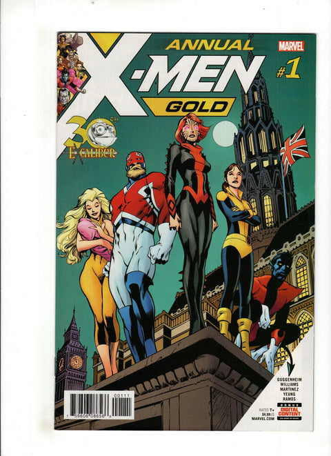 X-Men: Gold, Vol. 2 Annual #1 (2018) Alan Davis Alan Davis Buy & Sell Comics Online Comic Shop Toronto Canada