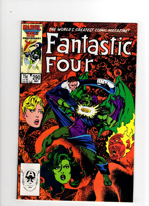 Fantastic Four, Vol. 1 #290 (1986) Buy & Sell Comics Online Comic Shop Toronto Canada