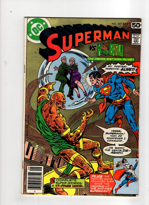 Superman, Vol. 1 #327 (1978) Newsstand Edition Newsstand Edition Buy & Sell Comics Online Comic Shop Toronto Canada