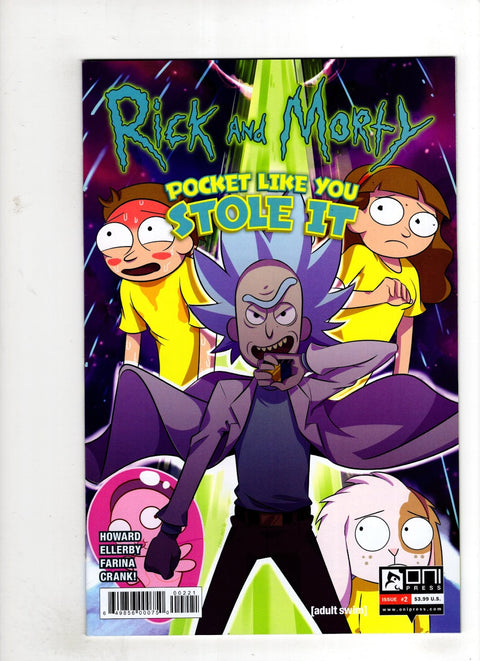 Rick and Morty: Pocket Like You Stole It #2 (Cvr B) (2017) D.J. Kirkland B D.J. Kirkland Buy & Sell Comics Online Comic Shop Toronto Canada