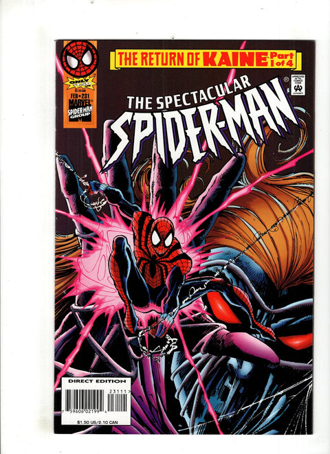 The Spectacular Spider-Man, Vol. 1 #231 (1995) Buy & Sell Comics Online Comic Shop Toronto Canada