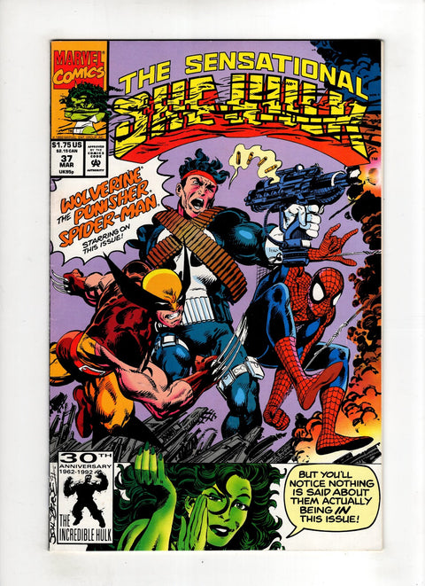 The Sensational She-Hulk, Vol. 1 #37 (1992) Buy & Sell Comics Online Comic Shop Toronto Canada