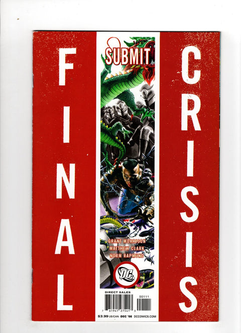 Final Crisis: Submit #1 (Cvr B) (2008) B Buy & Sell Comics Online Comic Shop Toronto Canada