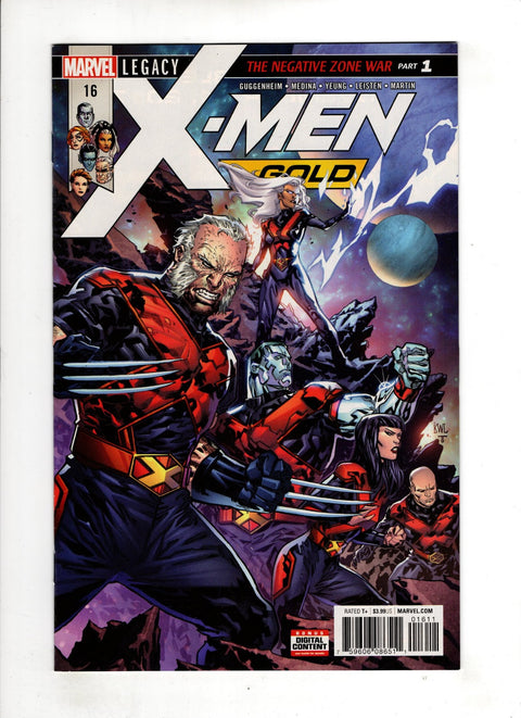 X-Men: Gold, Vol. 2 #16 (2017) Ken Lashley Ken Lashley Buy & Sell Comics Online Comic Shop Toronto Canada