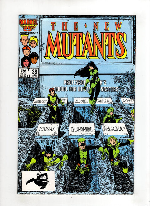 New Mutants, Vol. 1 #38 (1985) Buy & Sell Comics Online Comic Shop Toronto Canada