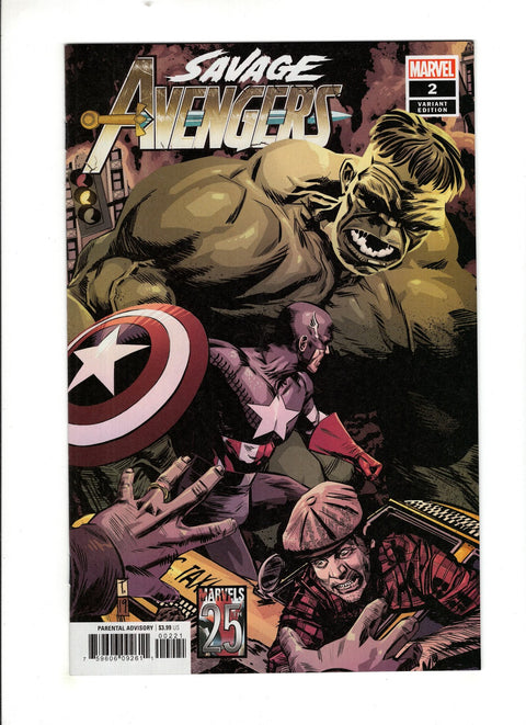 Savage Avengers, Vol. 1 #2 (Cvr B) (2019) Tomm Coker Marvels 25th Tribute B Tomm Coker Marvels 25th Tribute Buy & Sell Comics Online Comic Shop Toronto Canada