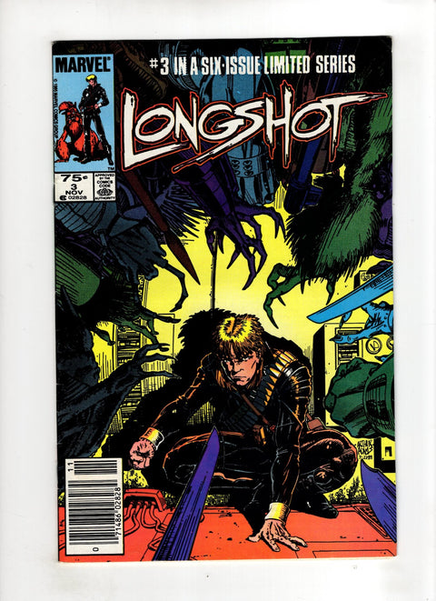 Longshot, Vol. 1 #3 (1985) Newsstand Edition Newsstand Edition Buy & Sell Comics Online Comic Shop Toronto Canada