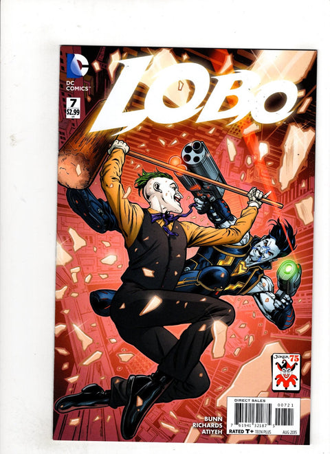 Lobo, Vol. 3 #7 (Cvr B) (2015) Joker 75th Anniversary B Joker 75th Anniversary Buy & Sell Comics Online Comic Shop Toronto Canada
