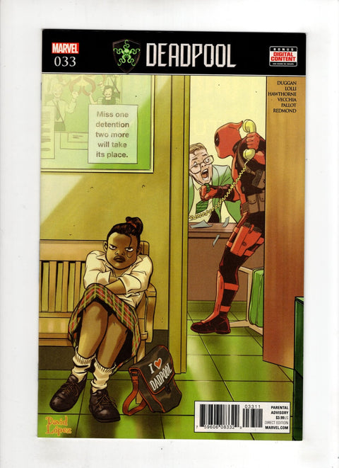 Deadpool, Vol. 5 #33 (Cvr A) (2017) David Lopez A David Lopez Buy & Sell Comics Online Comic Shop Toronto Canada