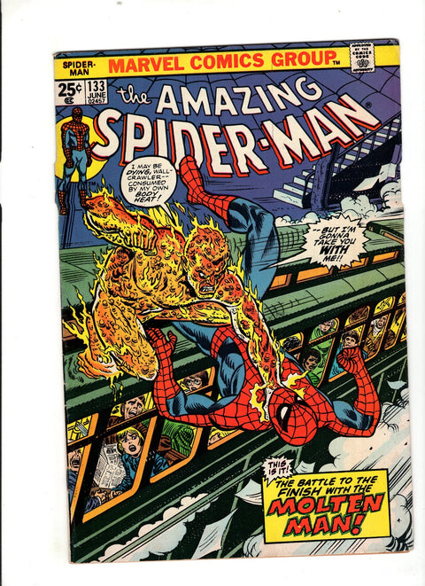 The Amazing Spider-Man, Vol. 1 #133 (1974) Buy & Sell Comics Online Comic Shop Toronto Canada