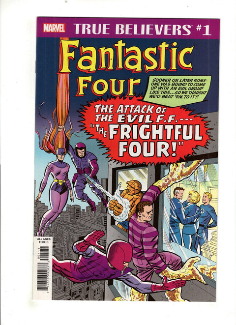 True Believers: Fantastic Four - The Frightful Four #1 (2018) True Believers True Believers Buy & Sell Comics Online Comic Shop Toronto Canada