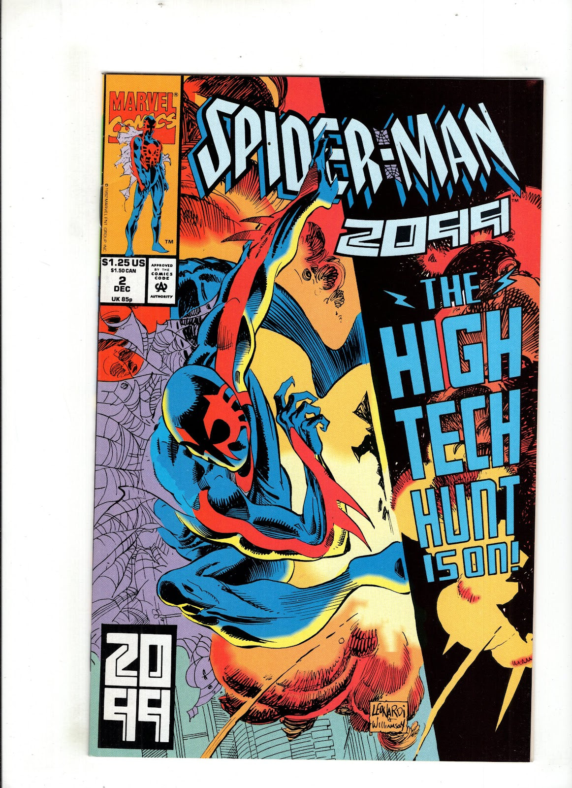 Spider-Man 2099, Vol. 1 #2 (1992) Marvel Comics comics online in ...