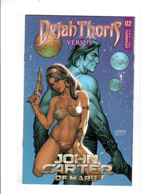 Dejah Thoris vs John Carter of Mars #2 (Cvr B) (2021) Joseph Michael Linsner B Joseph Michael Linsner Buy & Sell Comics Online Comic Shop Toronto Canada