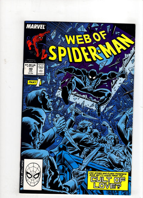 Web of Spider-Man, Vol. 1 #40 (1988) Buy & Sell Comics Online Comic Shop Toronto Canada