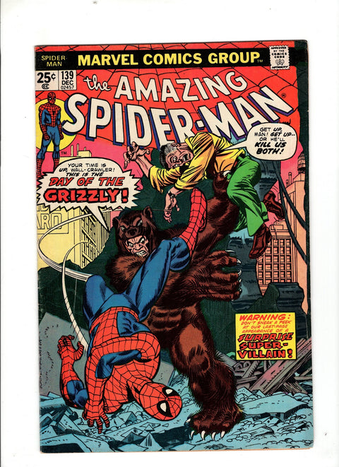 The Amazing Spider-Man, Vol. 1 #139 (1974) Buy & Sell Comics Online Comic Shop Toronto Canada