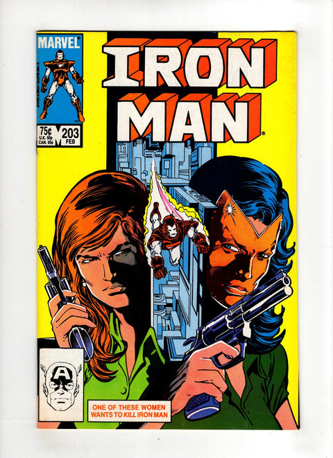 Iron Man, Vol. 1 #203 (1985) Buy & Sell Comics Online Comic Shop Toronto Canada