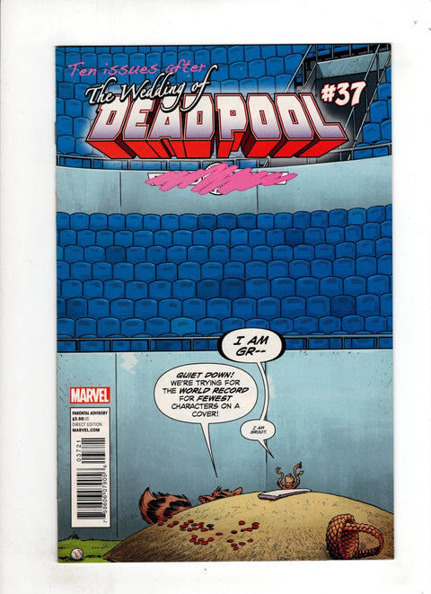 Deadpool, Vol. 4 #37 (Cvr B) (2014) Rocket & Groot Variant B Rocket & Groot Variant Buy & Sell Comics Online Comic Shop Toronto Canada