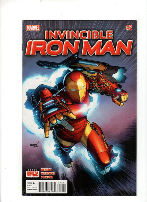 Invincible Iron Man, Vol. 2 #2 (Cvr A) (2015) David Marquez A David Marquez Buy & Sell Comics Online Comic Shop Toronto Canada